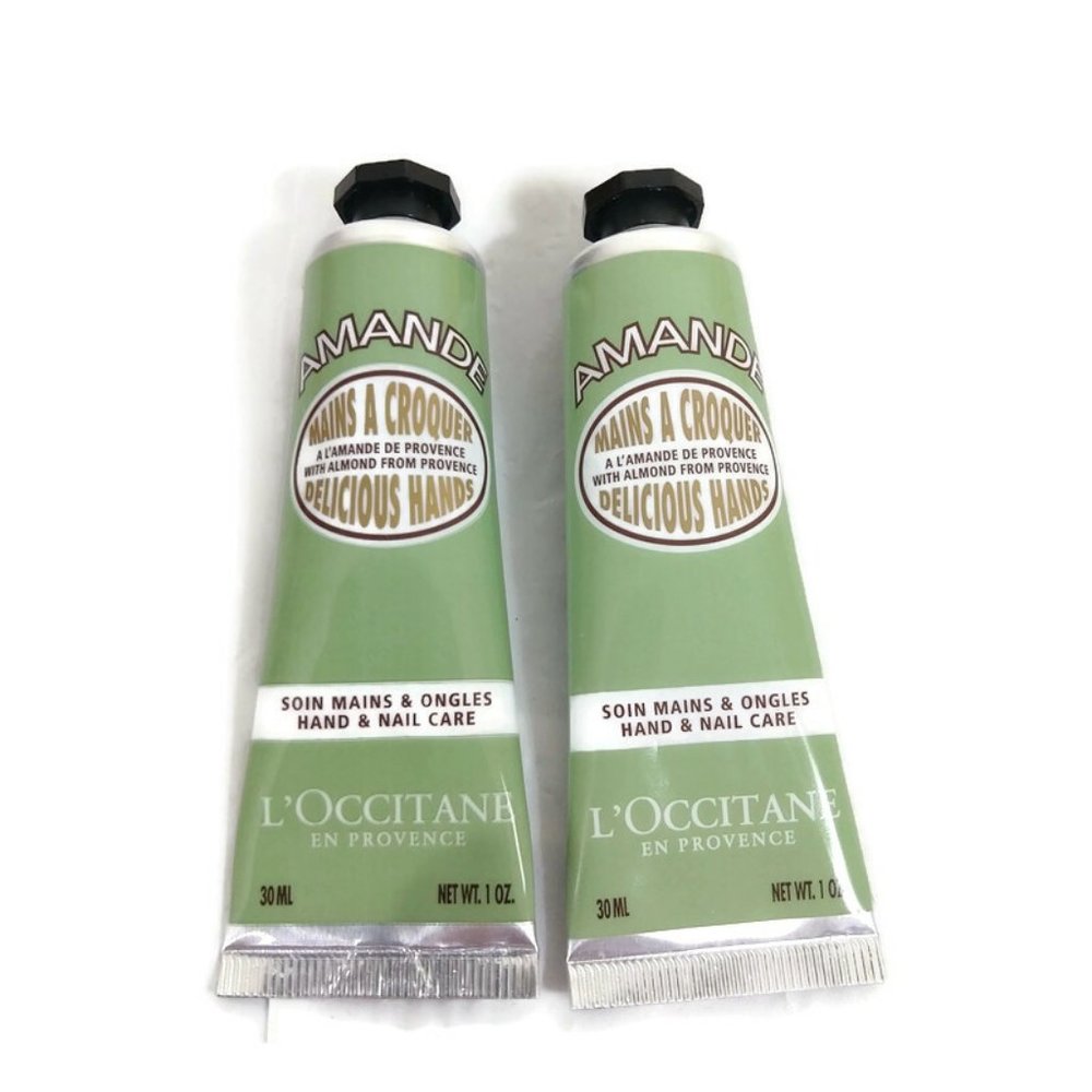 Loccitane Almond Delicious Hand And Nail Cream 30ML X 2 New